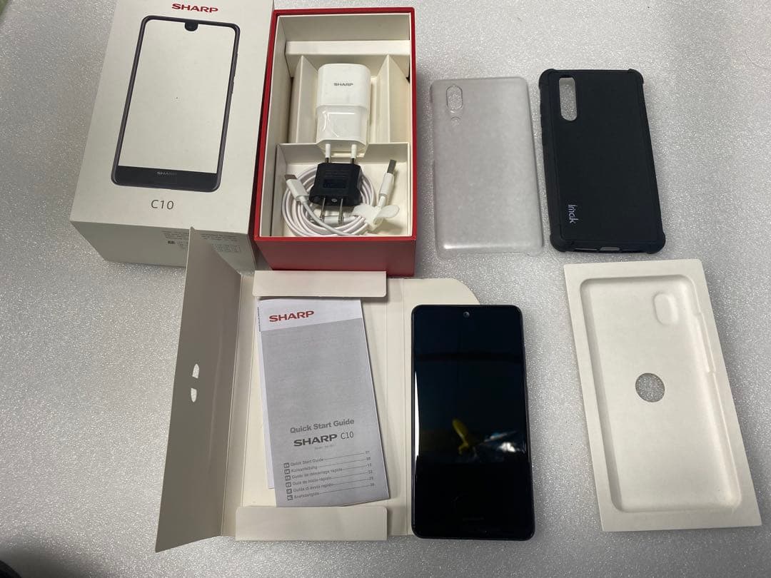 SHARP AQUOS アクオスC10 ブラック 本体