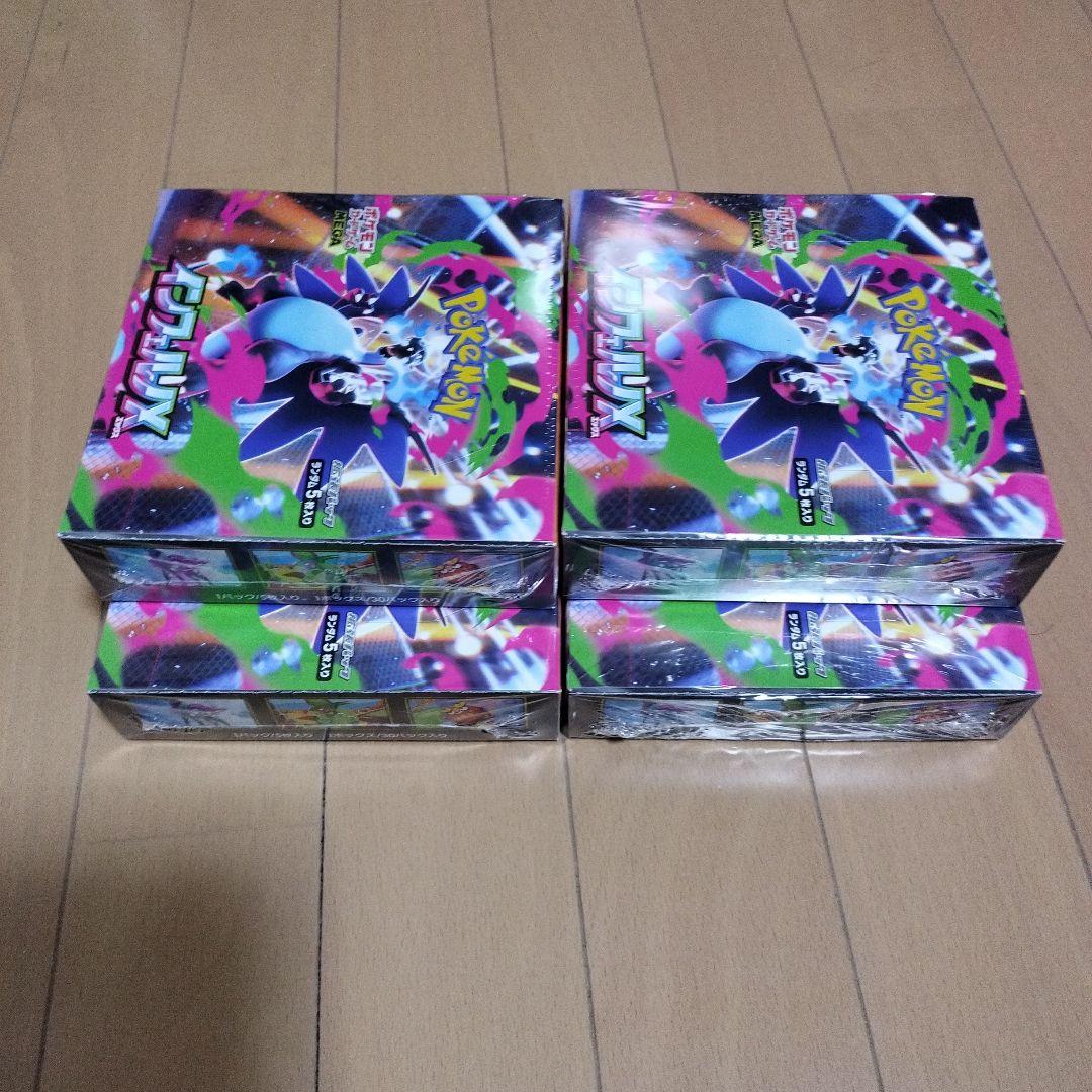 ポケモンカードゲーム インフィニティ4BOXシュリンク付き