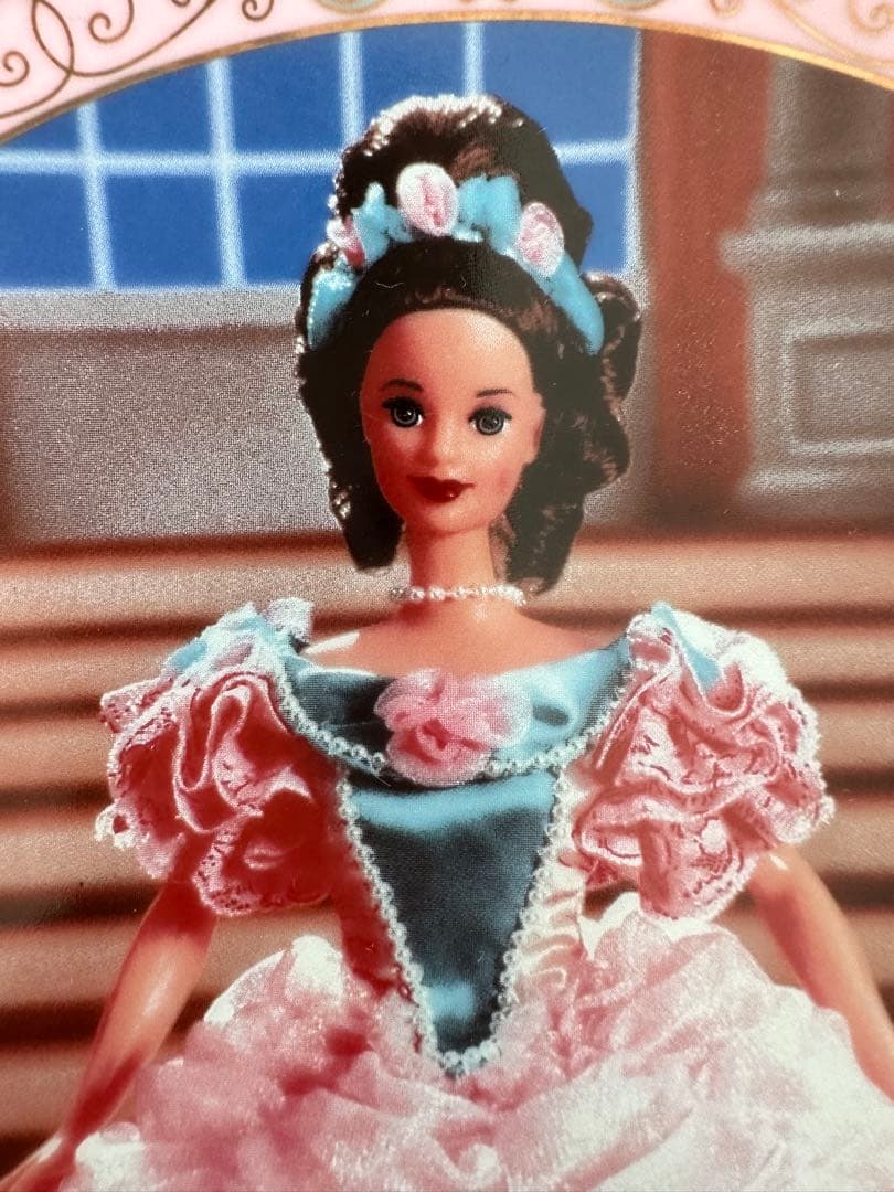 1997年バービーBarbieヴィンテージ 皿プレート限定コレクション