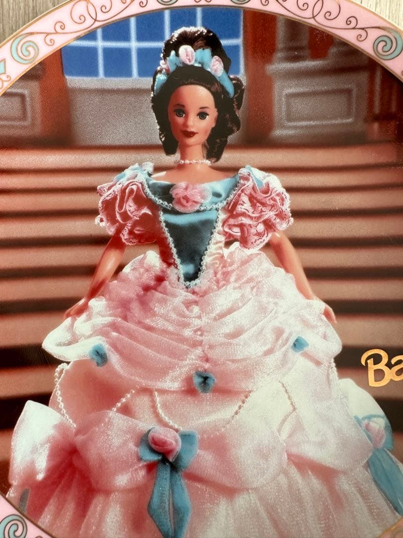 1997年バービーBarbieヴィンテージ 皿プレート限定コレクション