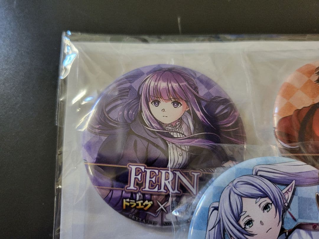 「葬送のフリーレン」 「ドラゴンエッグ」 コラボ缶バッジ 5個セット