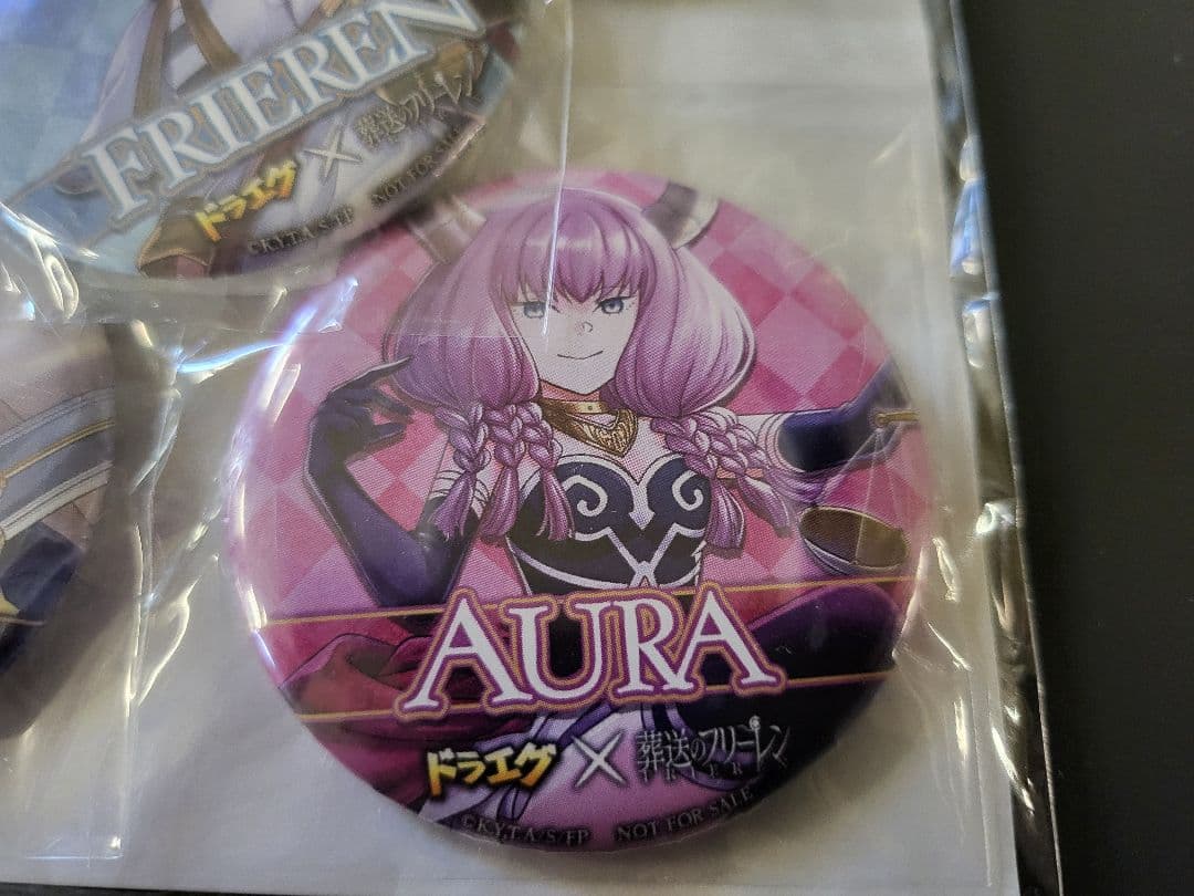 「葬送のフリーレン」 「ドラゴンエッグ」 コラボ缶バッジ 5個セット