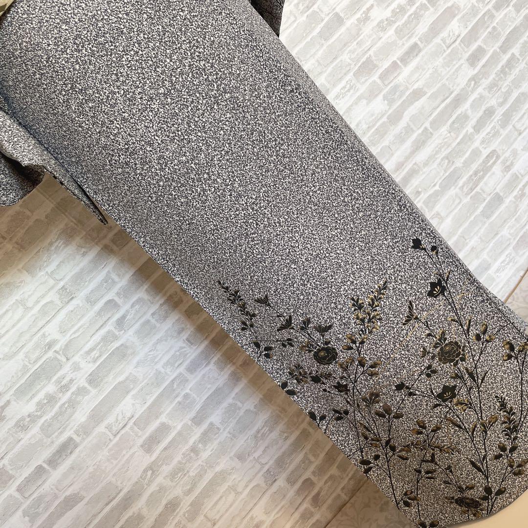 訪問着　フルセット　菊　萩　桔梗　叩き染　金彩加工　入学式　卒業式　七五三　P4