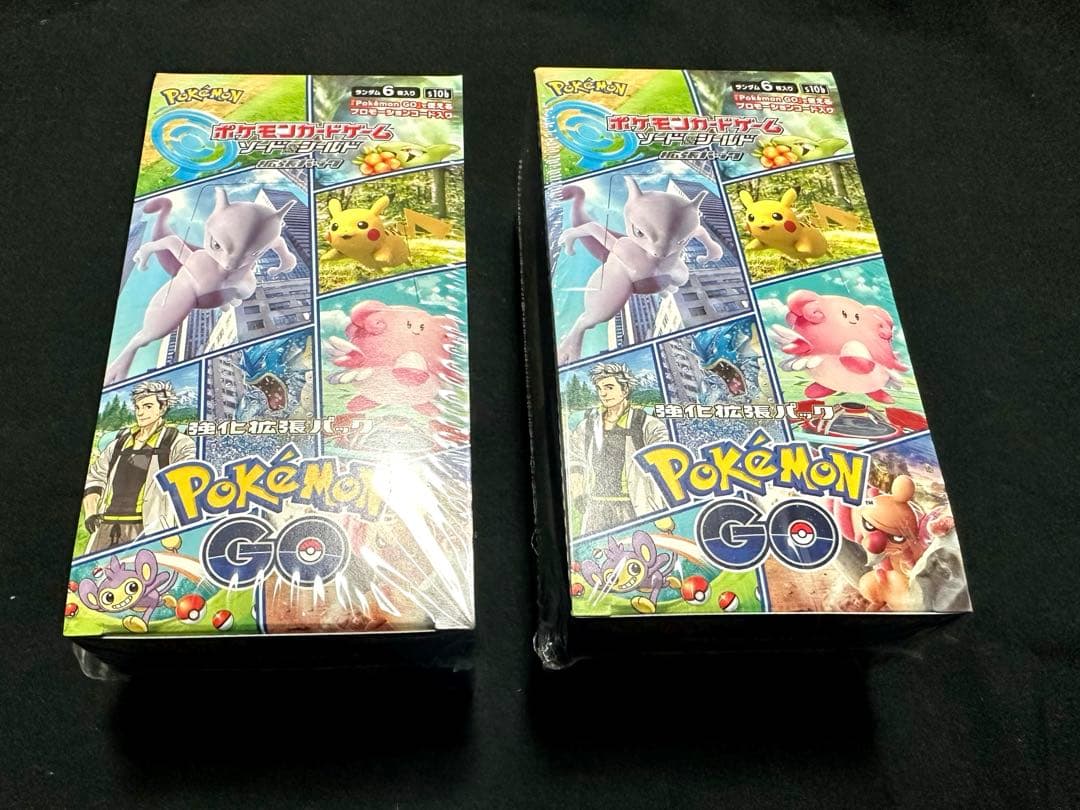 ポケモンカードゲーム Pokémon GO 未開封BOX 2個　シュリンク付き