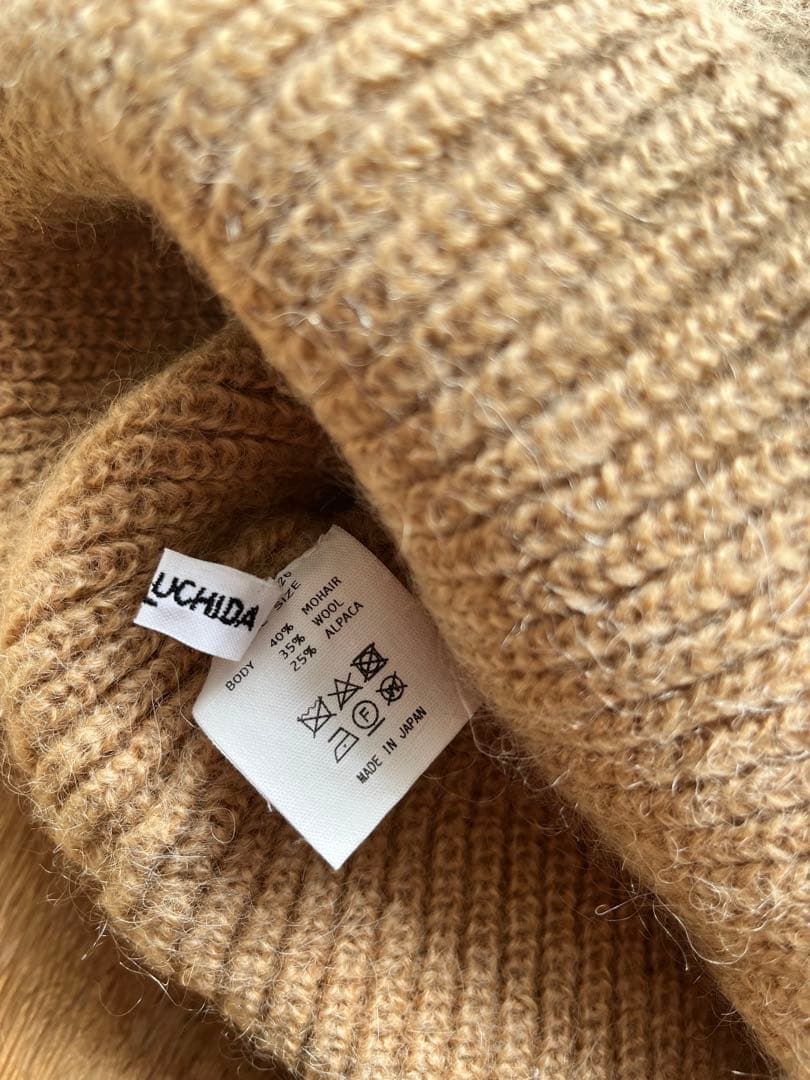 帽子 FUMIKA UCHIDA MOHAIR/ALPACA BLEND BEANIE