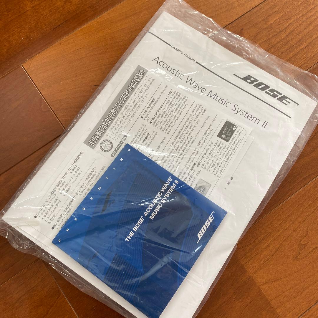 訳あり　BOSE Acoustic Wave Music System Ⅱ