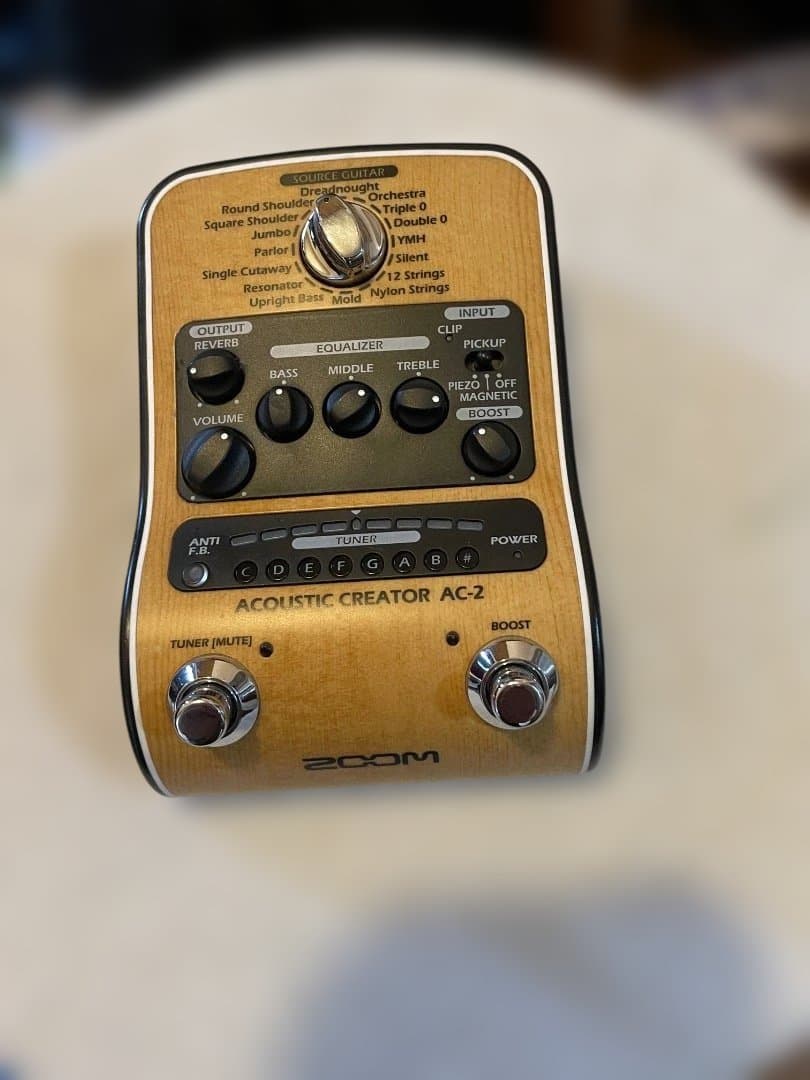 ZOOM AC-2 アコースティックエフェクター