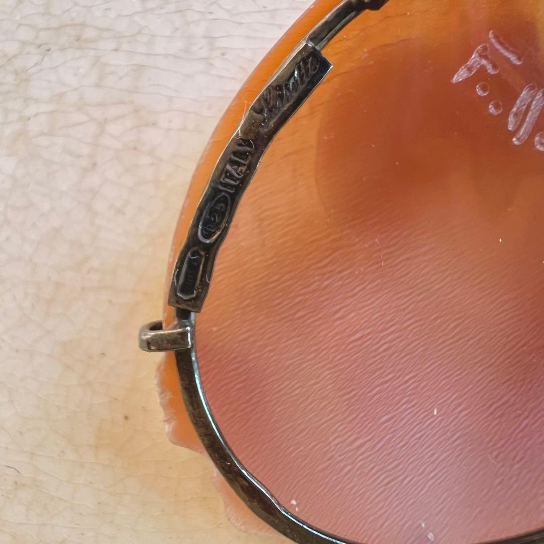 Lisette カメオ　ご婦人のブローチ　ITARY