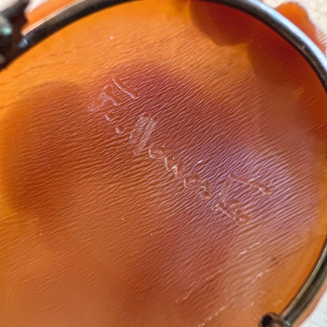 Lisette カメオ　ご婦人のブローチ　ITARY