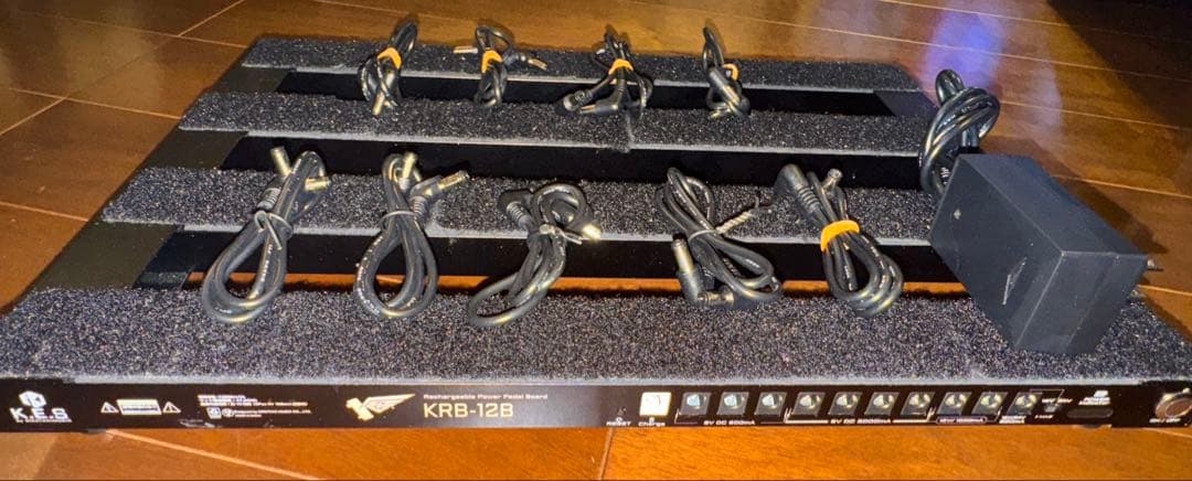 K.E.S　リチウムイオンバッテリー内蔵エフェクトボード　KRB-12B