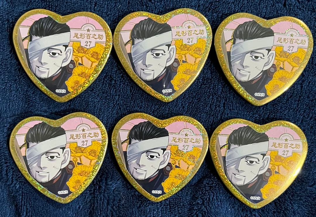 ゴールデンカムイ 愛です缶バッジ 尾形百之助 缶バッジ