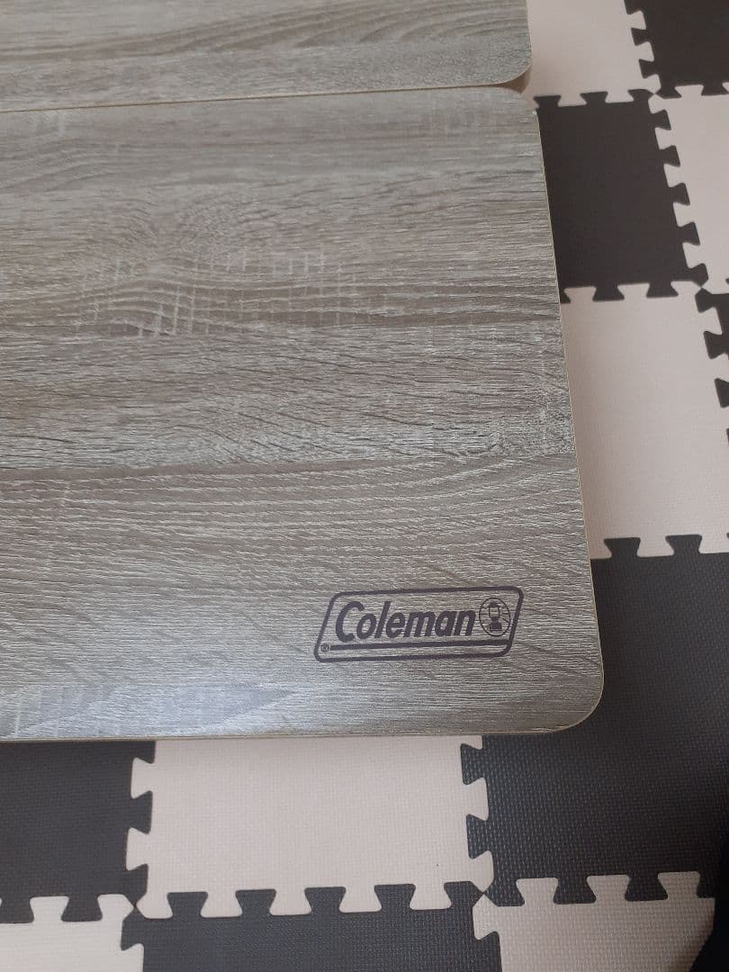 Coleman 折りたたみテーブル 木目調 コールマン
