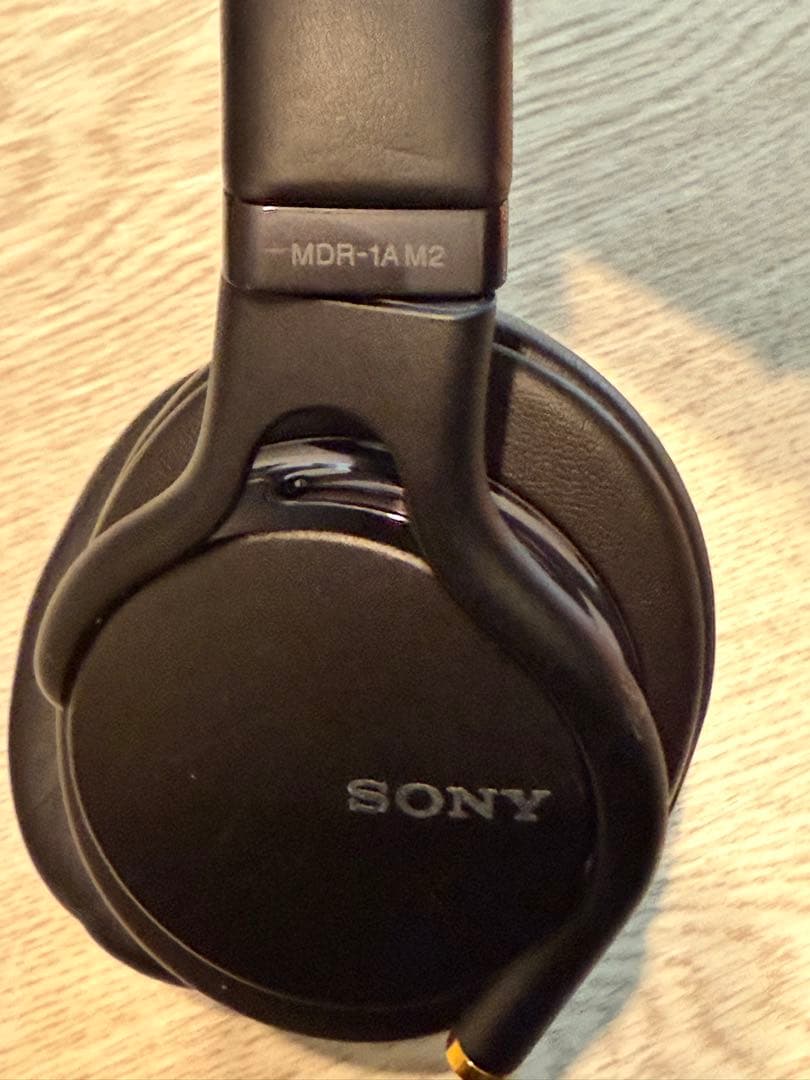SONY MDR-1AM2 ブラック ケーブルなし