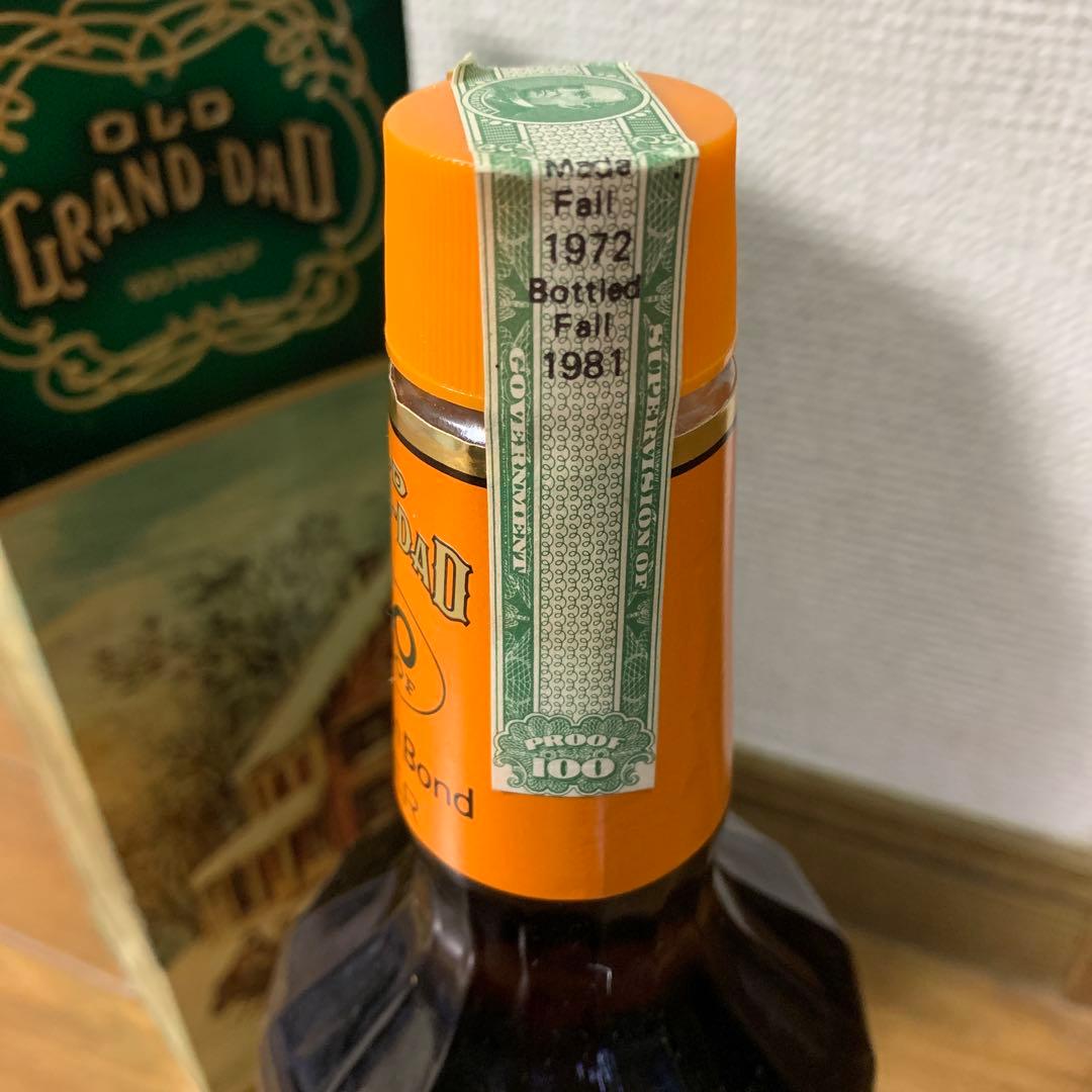 ジ*ル様 OLD GRAND-DAD バーボンウイスキー 1L 100プルーフ