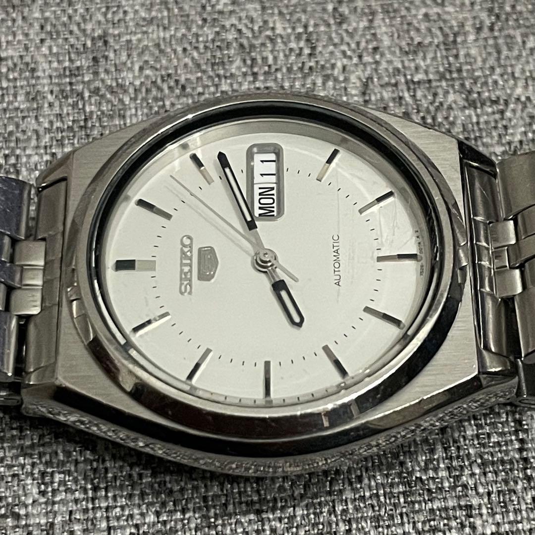 K*m様 SEIKO 自動巻き腕時計 セイコー5 裏スケルトン 7S26-876