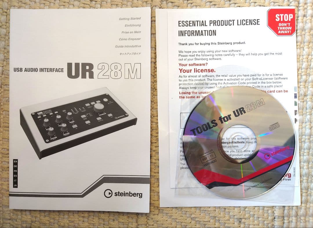 Steinberg UR28M オーディオインターフェース