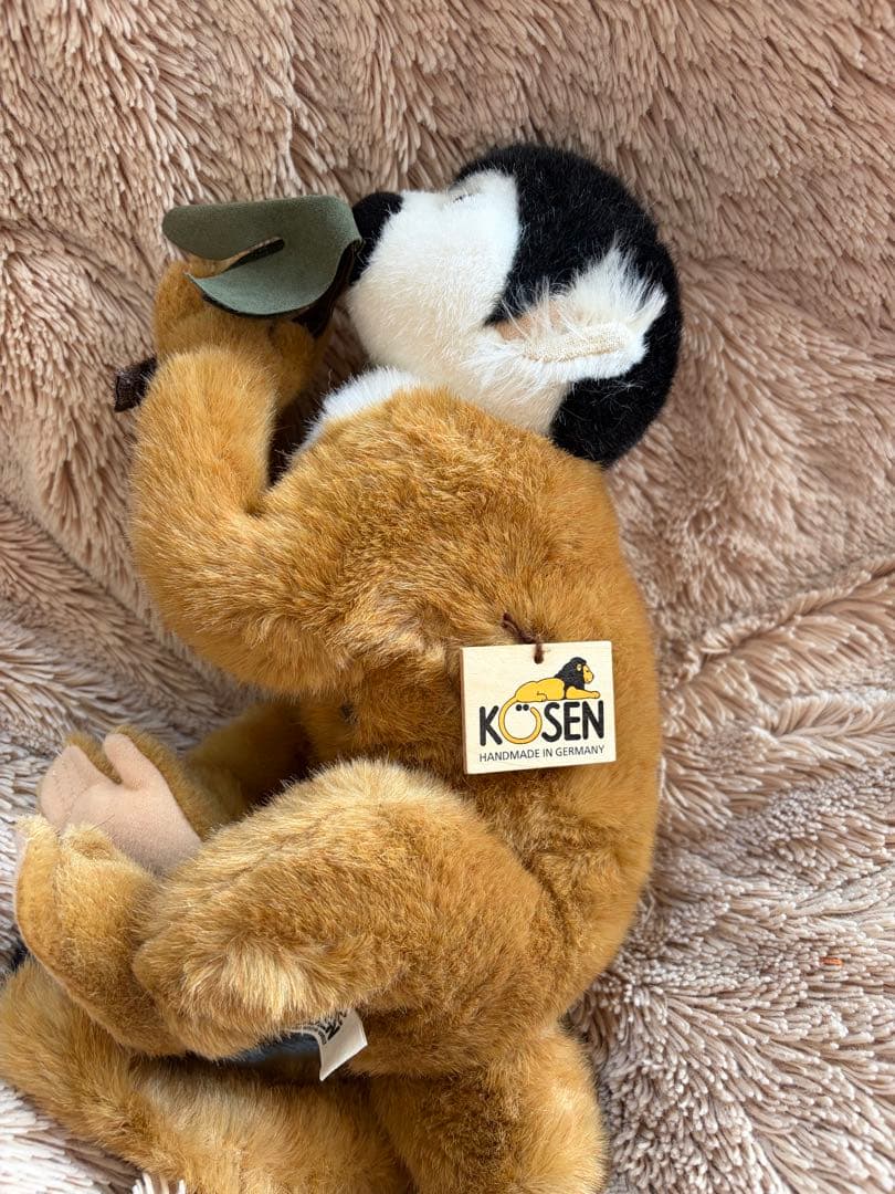 KÖSEN ぬいぐるみ リスザル　ヴィンテージケーセン