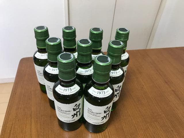 白州　ミニボトル180ml×9本セット【新品・未開封品】