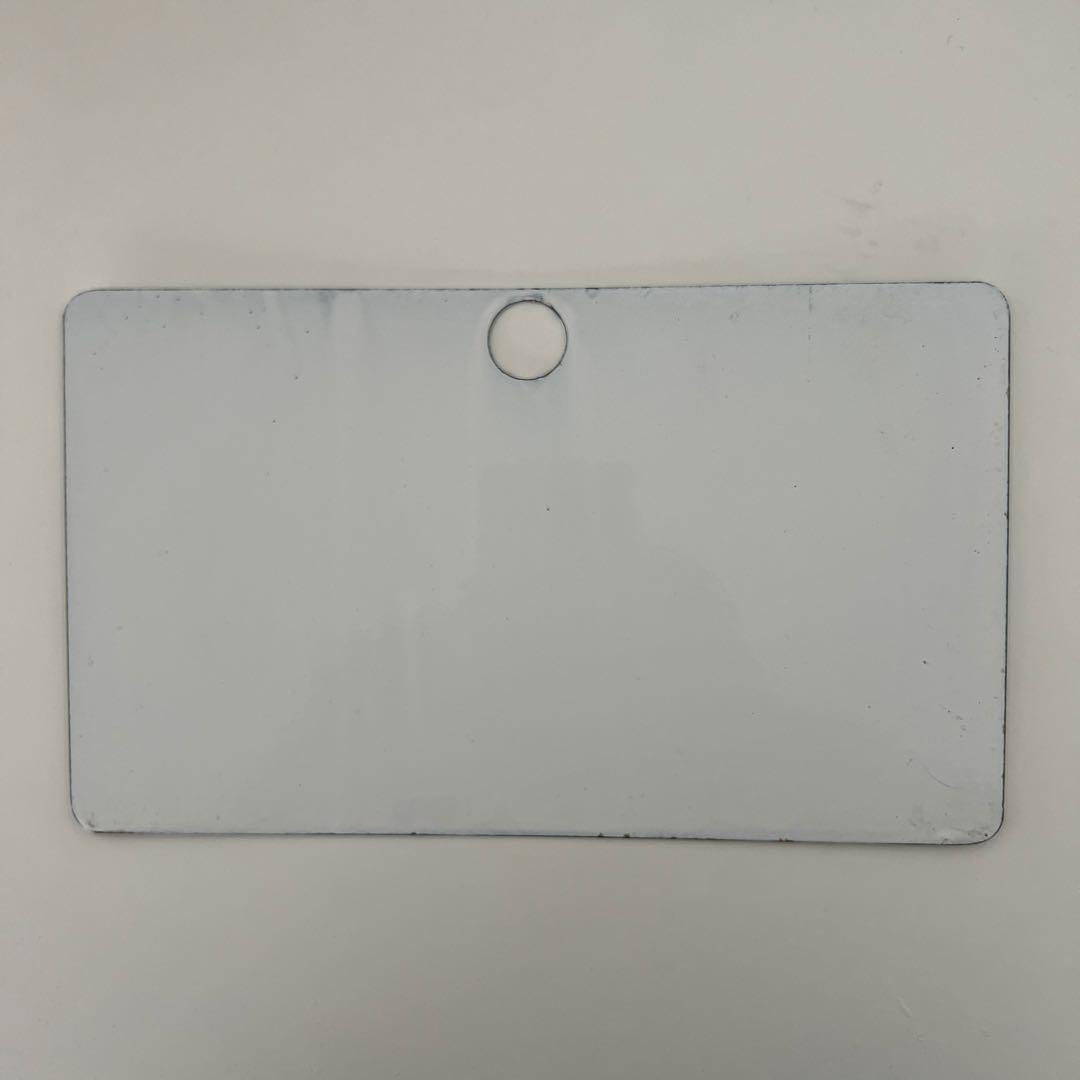 ア*ス様 鉄道部品・愛称板・水戸観梅 赤白プレート