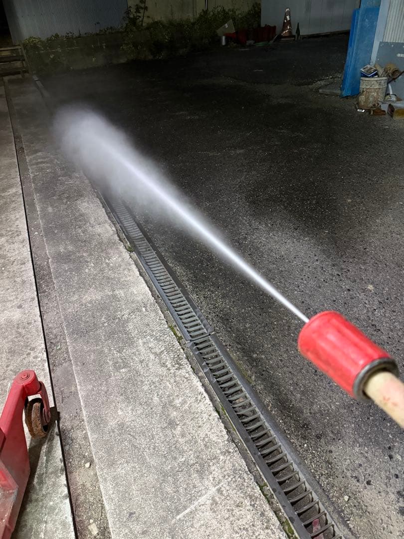 スーパー工業 高圧洗浄機 SEV-2108SSガソリンエンジンフルセット即使用可