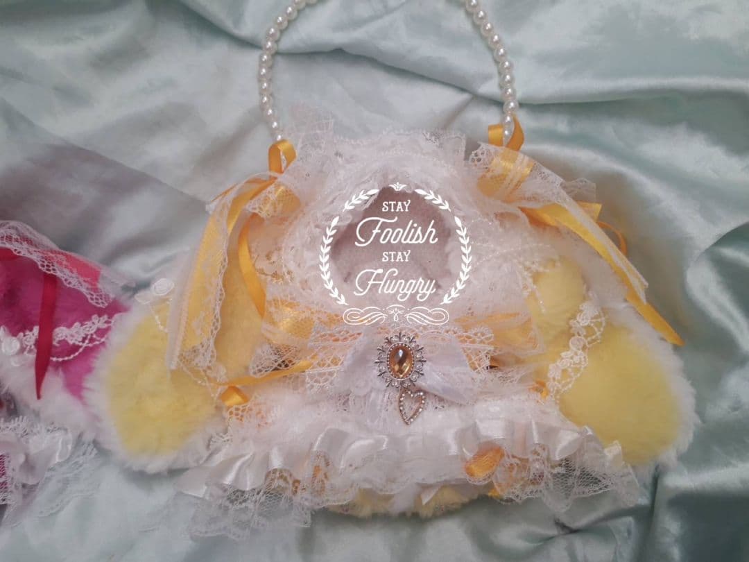 hina様　ぬい服ふわふわうさみみおすわり着ぐるみちびぐるみいつぬいにじぬい