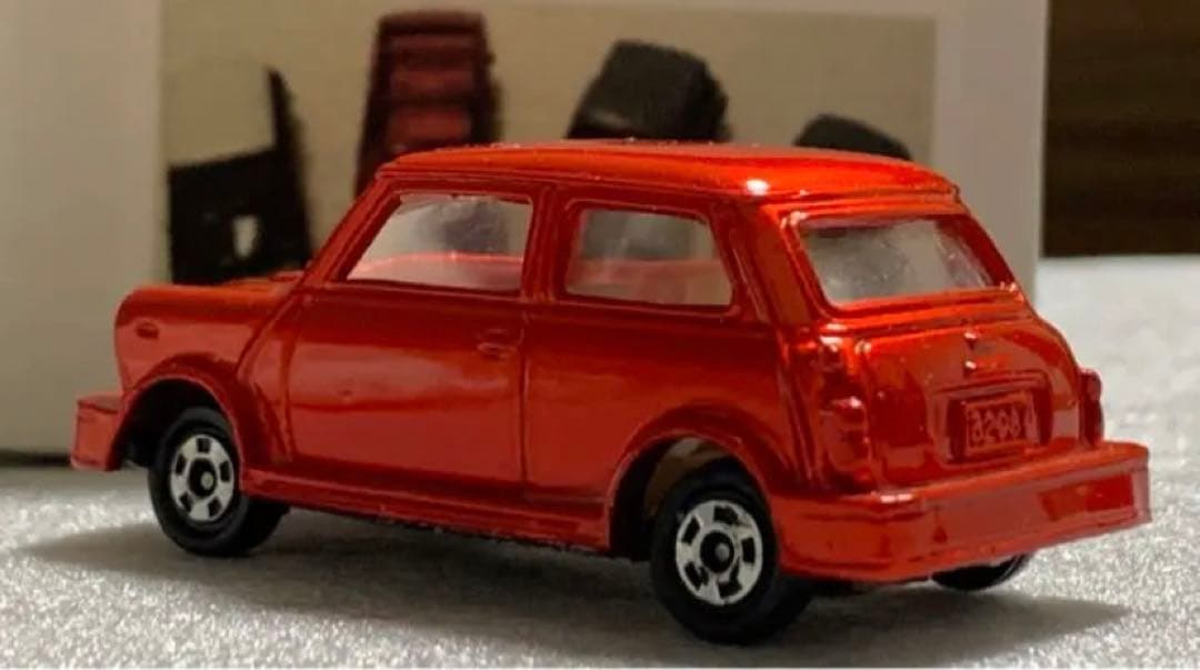 トミカ ミニクーパー トラフィック特注 ERAターボ メタリックレッド