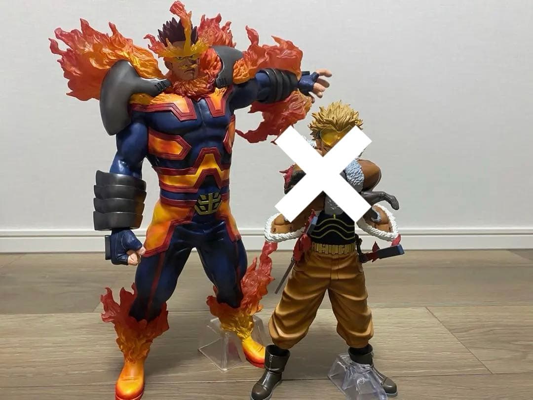 4体 一番くじ 僕のヒーローアカデミア 爆豪勝己 轟焦凍 エンデヴァー ホークス