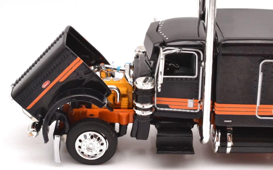 ミシガン31フィート&20フィート・エンドダンプ・トレーラー(ブラック)