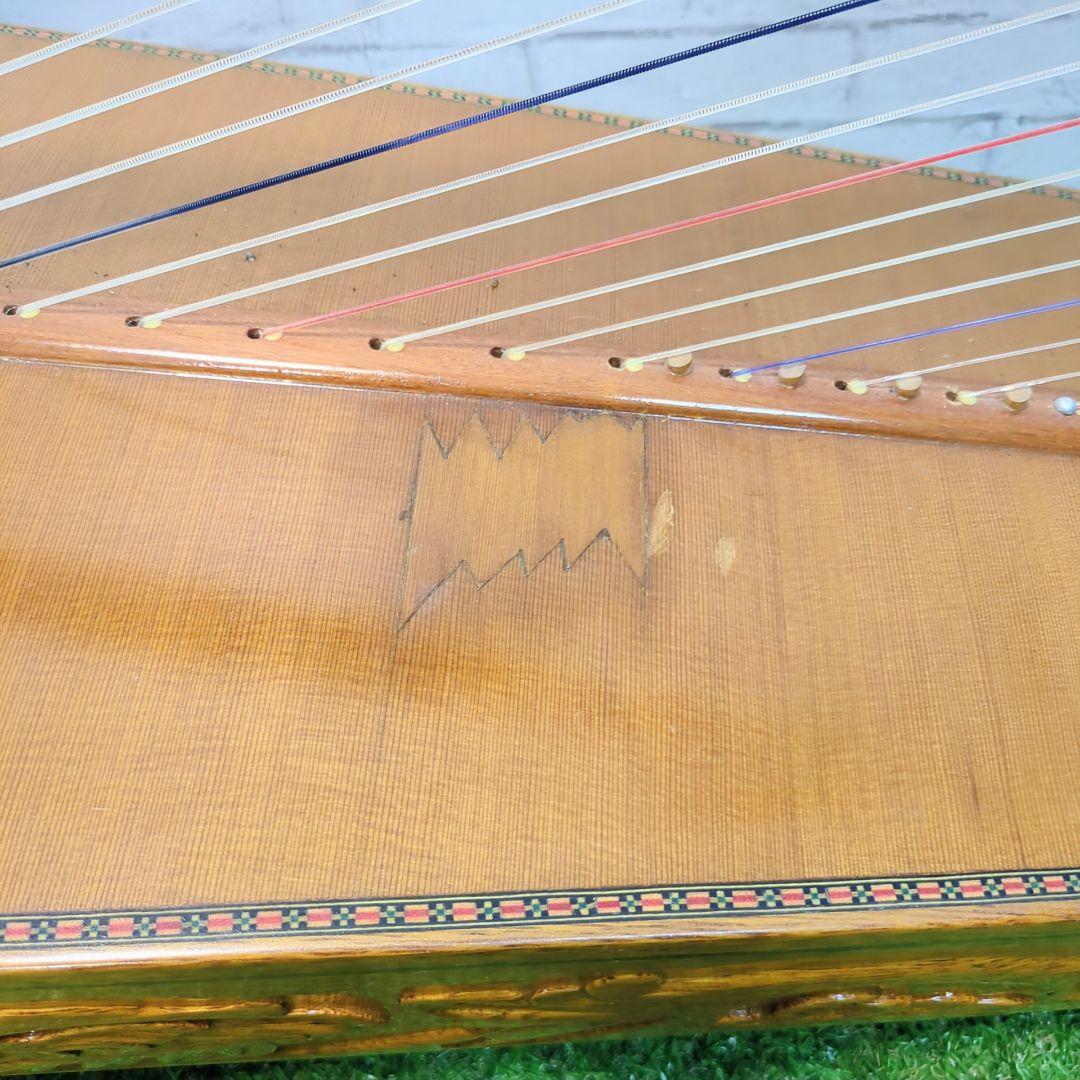 アルパ ハープ 37弦 本体　Paraguayan Harp