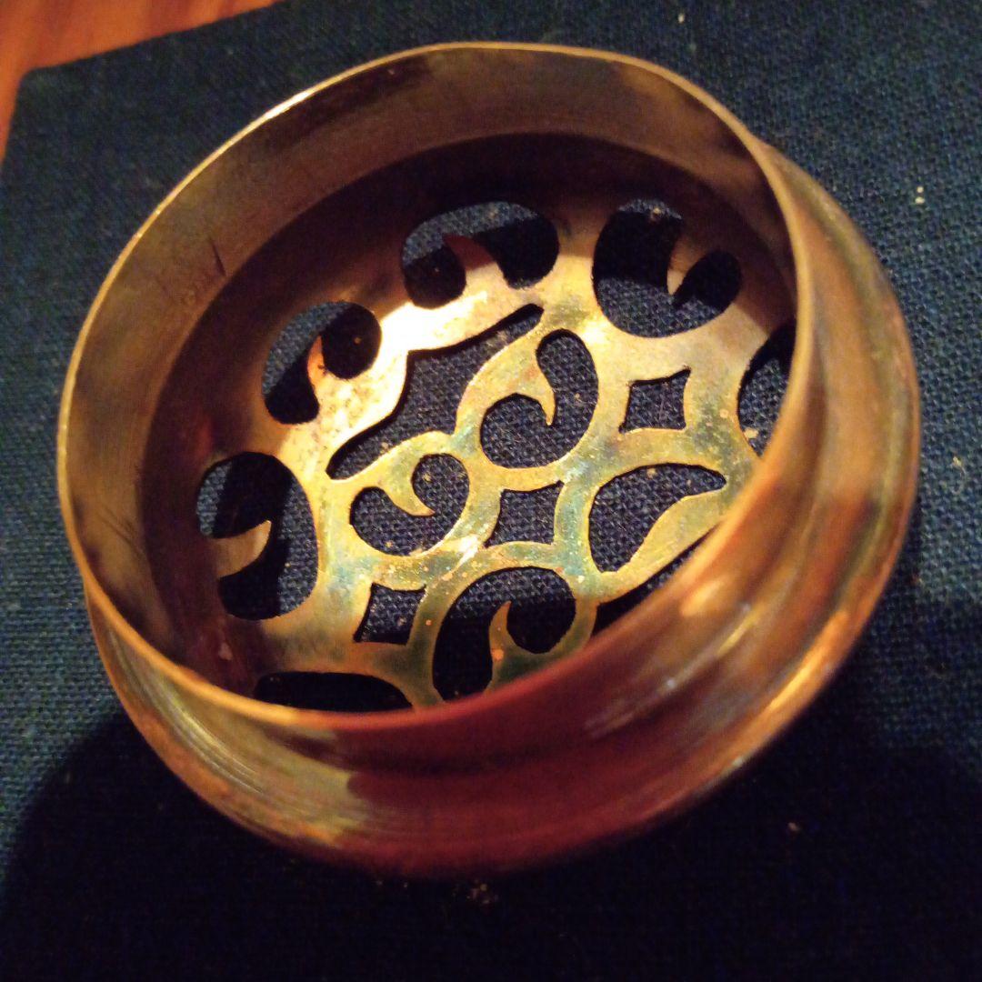 【希少作(幻】 真作 法正寺 (法勝寺:板窯) 香炉 彫刻模様(火舎付)