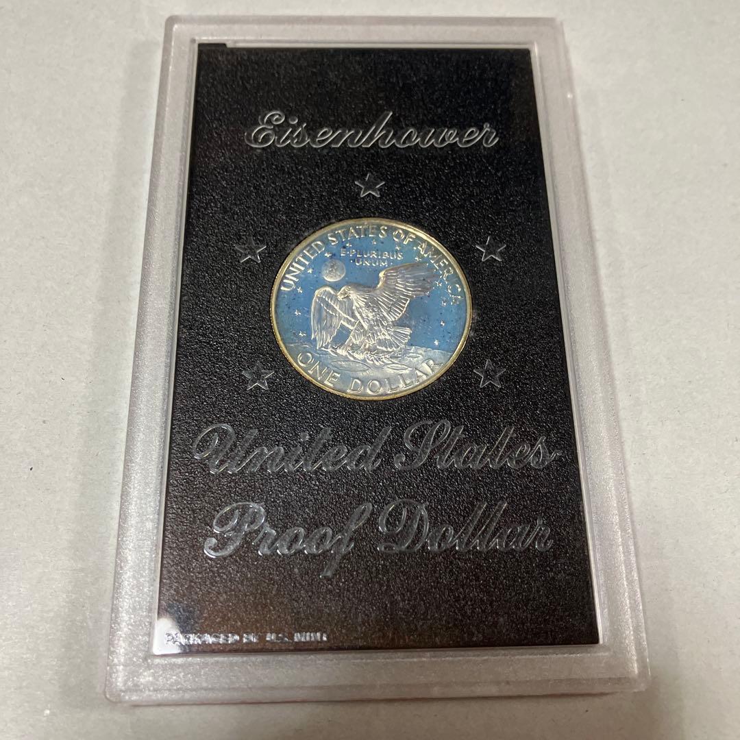 アメリカ　アイゼンハワー 1ドル　古銭　200周年　銀貨　slv400