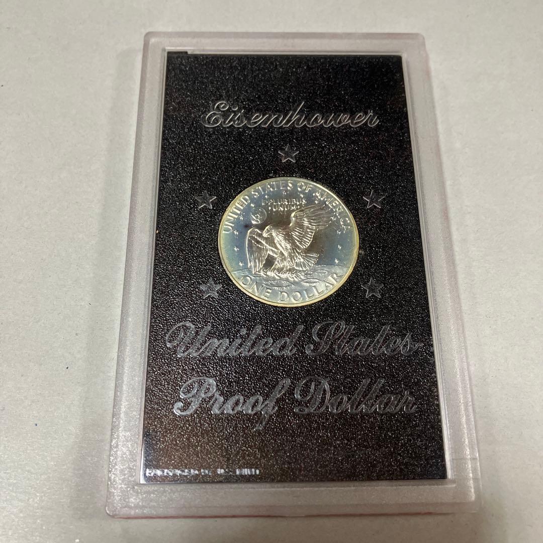 アメリカ　アイゼンハワー 1ドル　古銭　200周年　銀貨　slv400