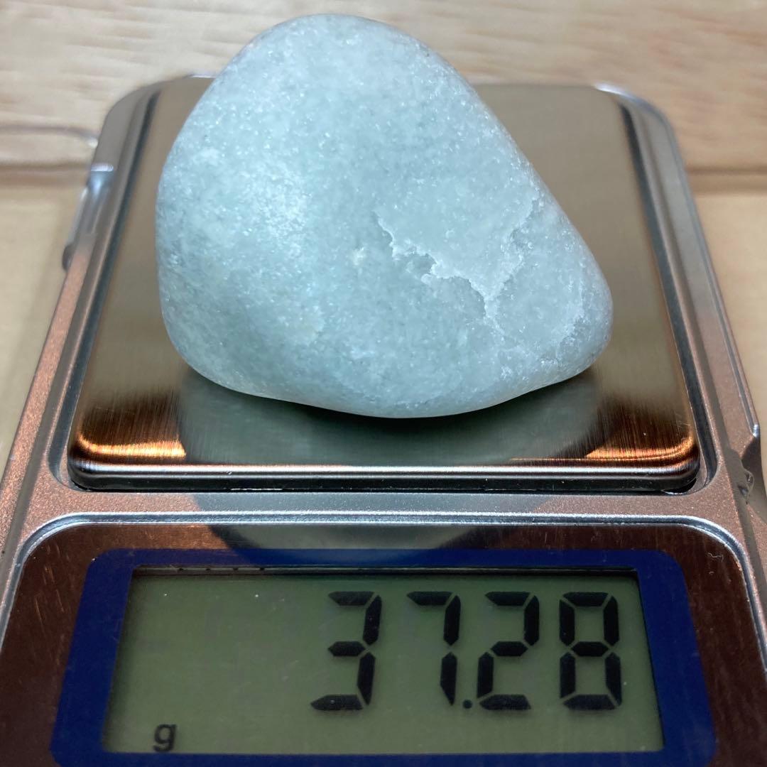 専用品　【美石】糸魚川翡翠　小滝 青翡翠　原石　37.2ｇ