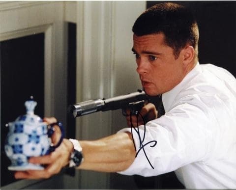 期間限定値下げ！ブラッド・ピット　直筆サイン