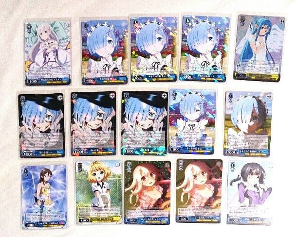 ヴァイス レム エミリア アスナ 艦これ イリヤ シャロ 等 色々 纏め