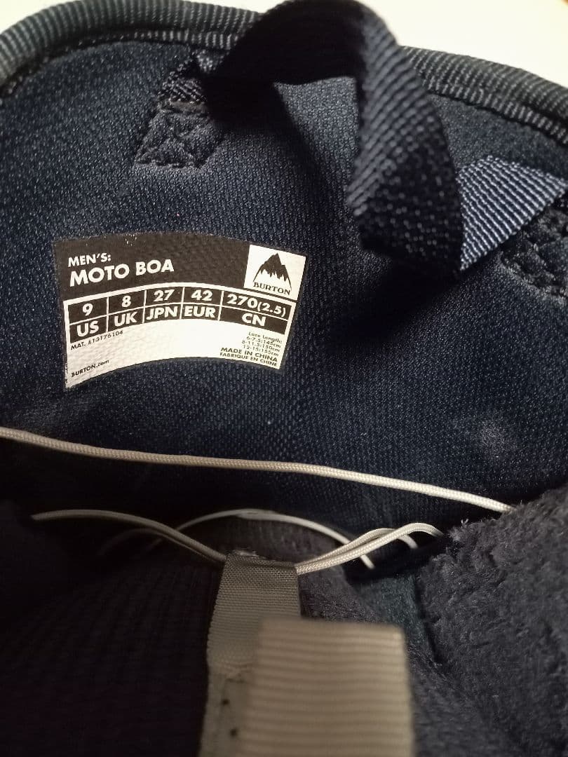BURTON MOTO BOA スノーボードブーツ 27.0cm