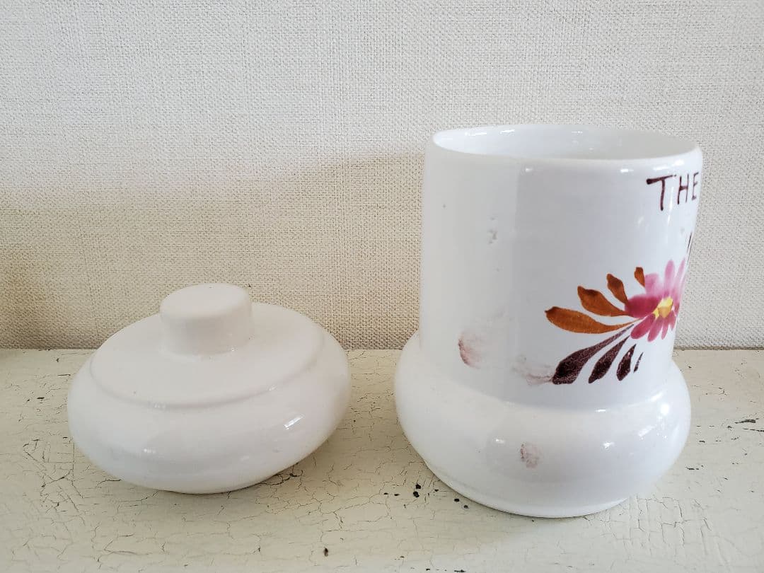 フランスアンティーク　キャニスター