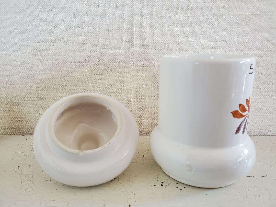 フランスアンティーク　キャニスター