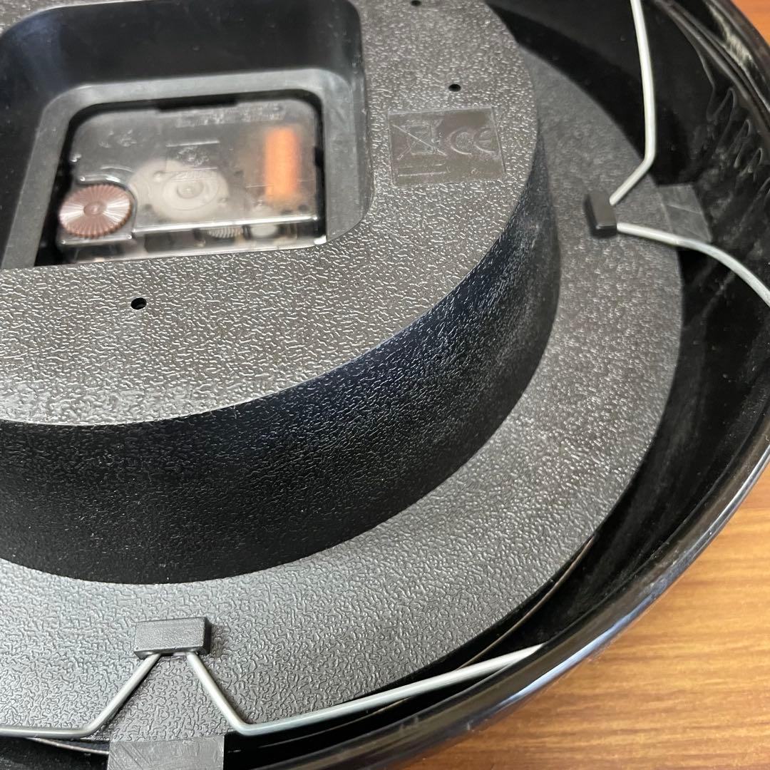 【希少】ジャーナルスタンダード 掛け時計 黒 GENT WALL CLOCK