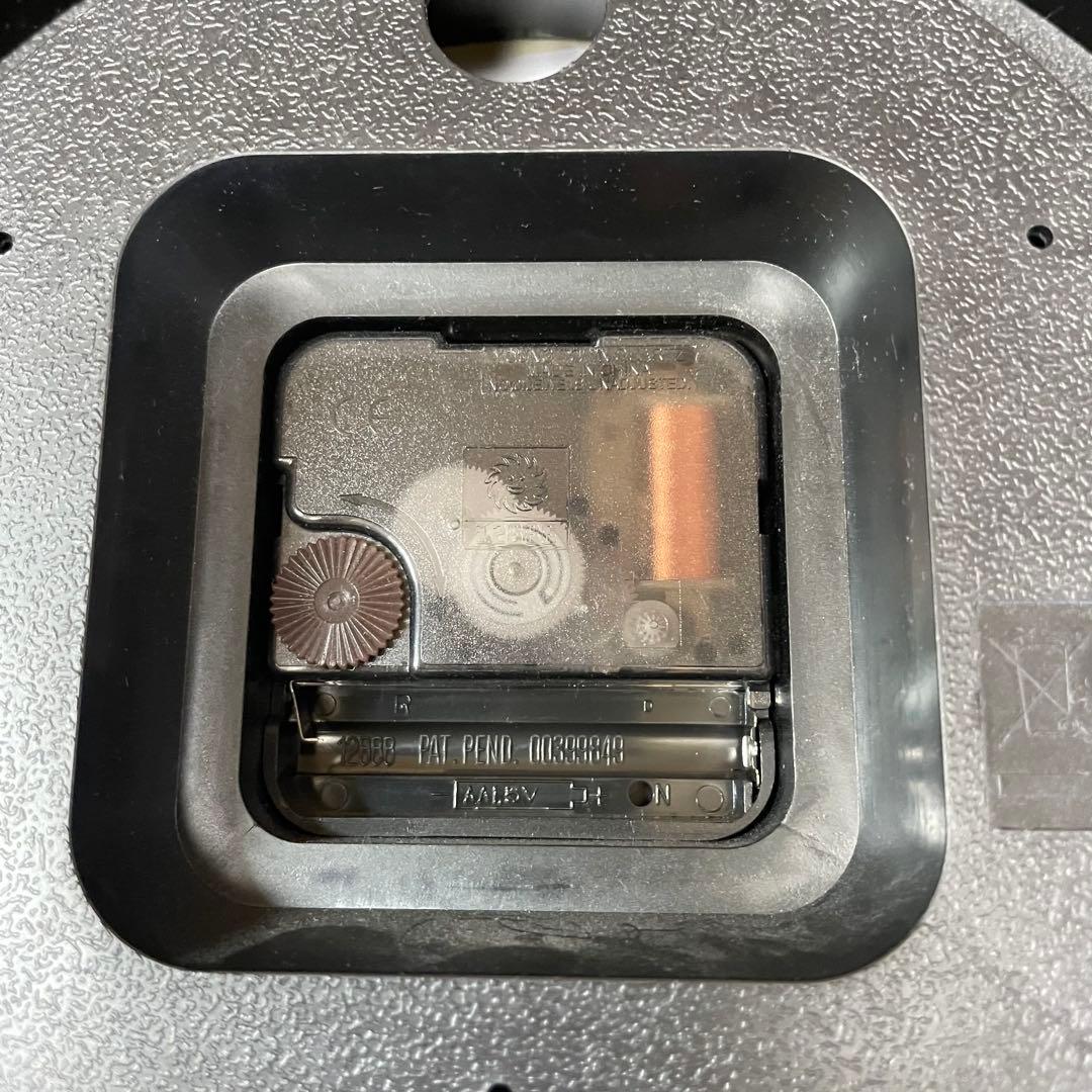 【希少】ジャーナルスタンダード 掛け時計 黒 GENT WALL CLOCK