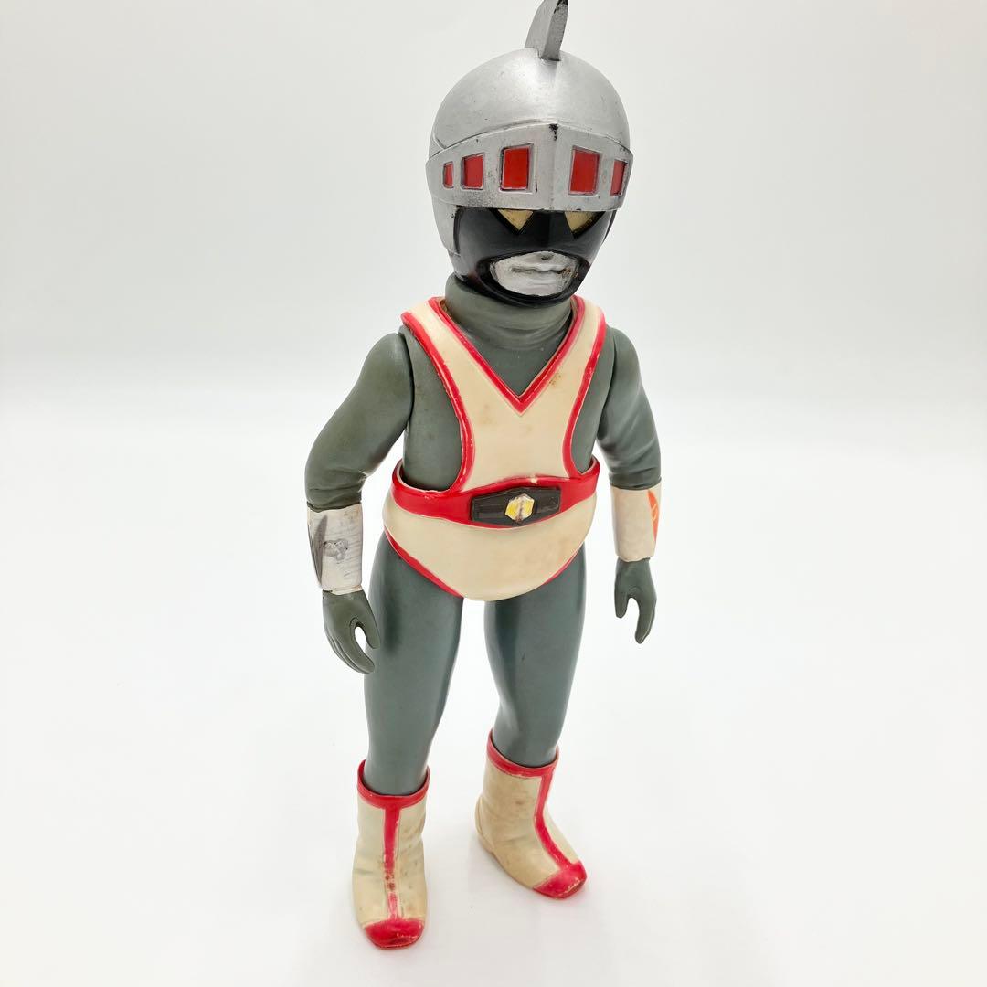 シルバー仮面ジャイアント　面取れ　ソフビ　TBS