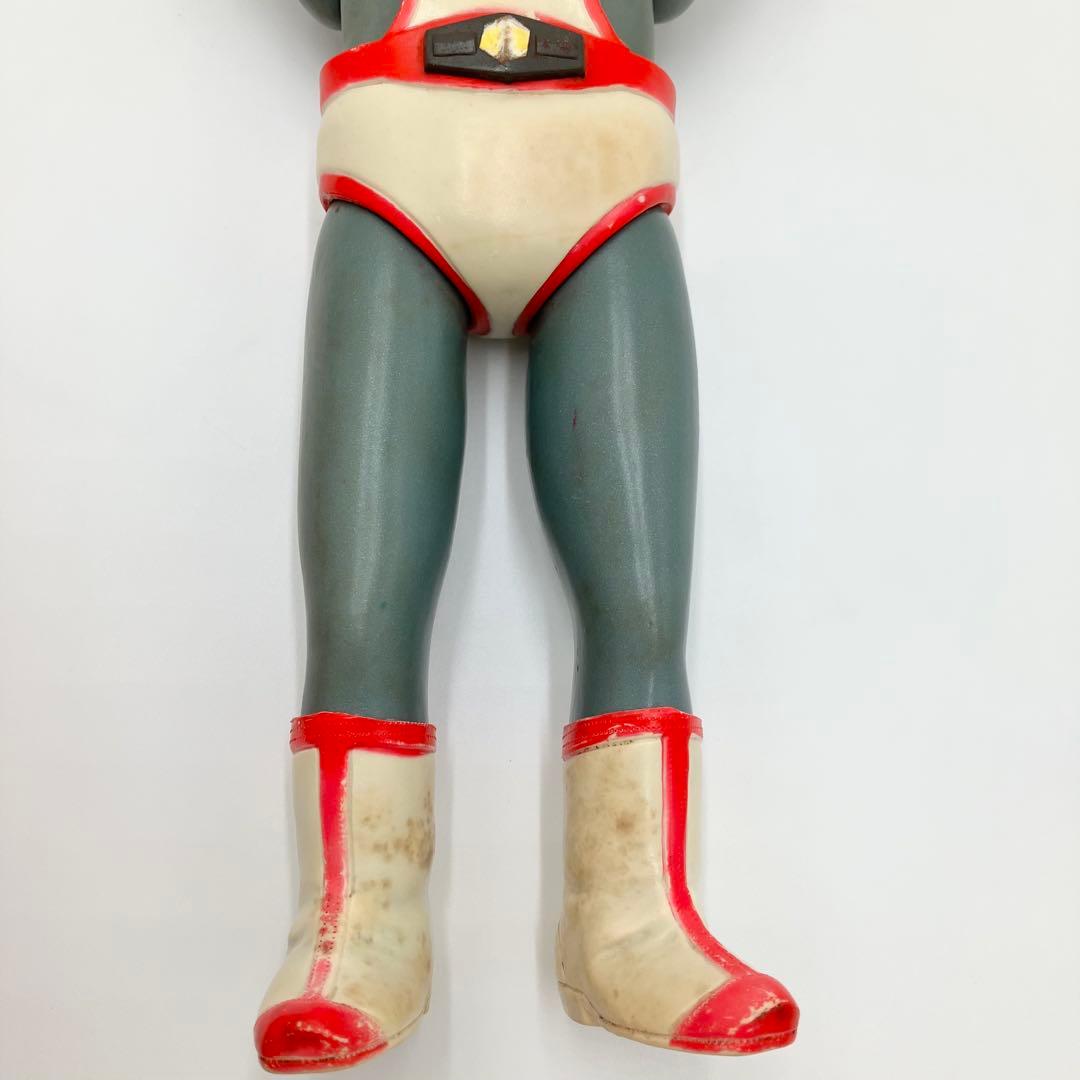 シルバー仮面ジャイアント　面取れ　ソフビ　TBS