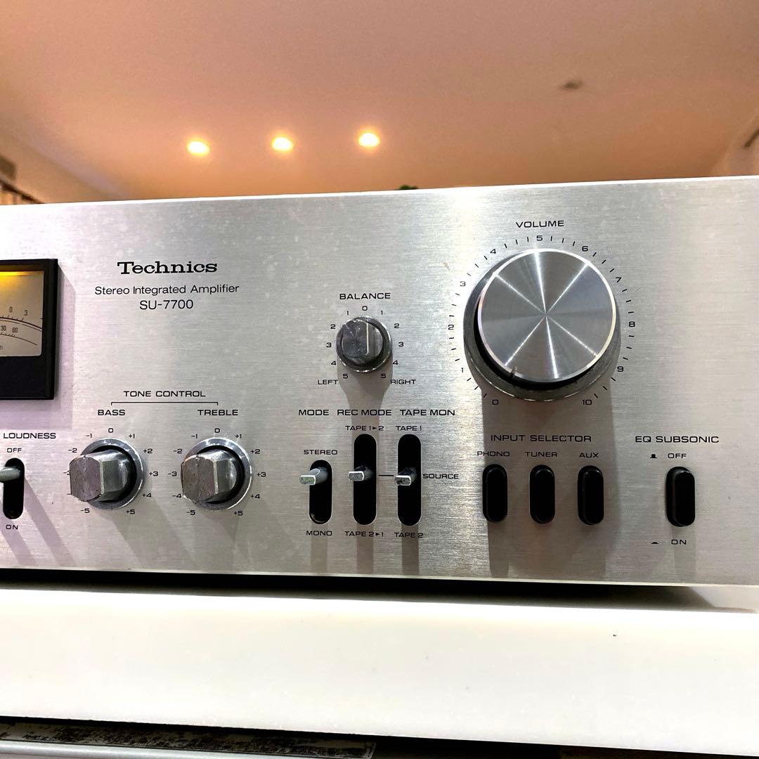 Technics プリメインアンプ SU-7700 テクニクス 動作品
