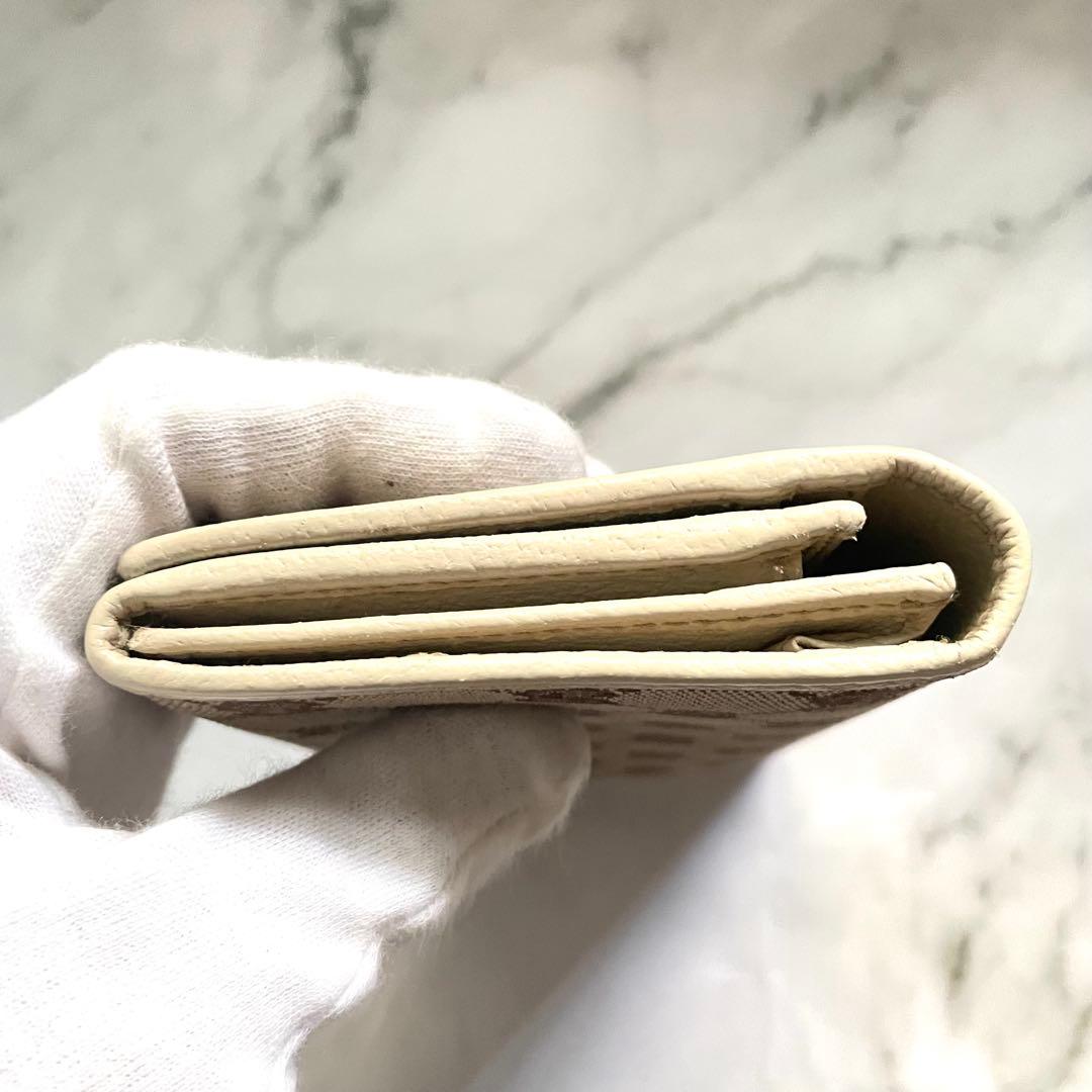 GUCCI グッチ 長財布 GGキャンバス ロゴプレート 折り財布 0115-⑧