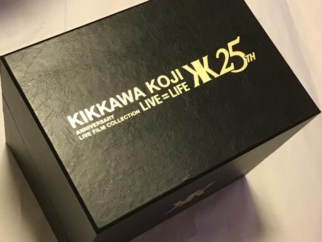 吉川晃司 25周年記念 DVD-BOX 17枚セット LIVE作品 FC限定盤