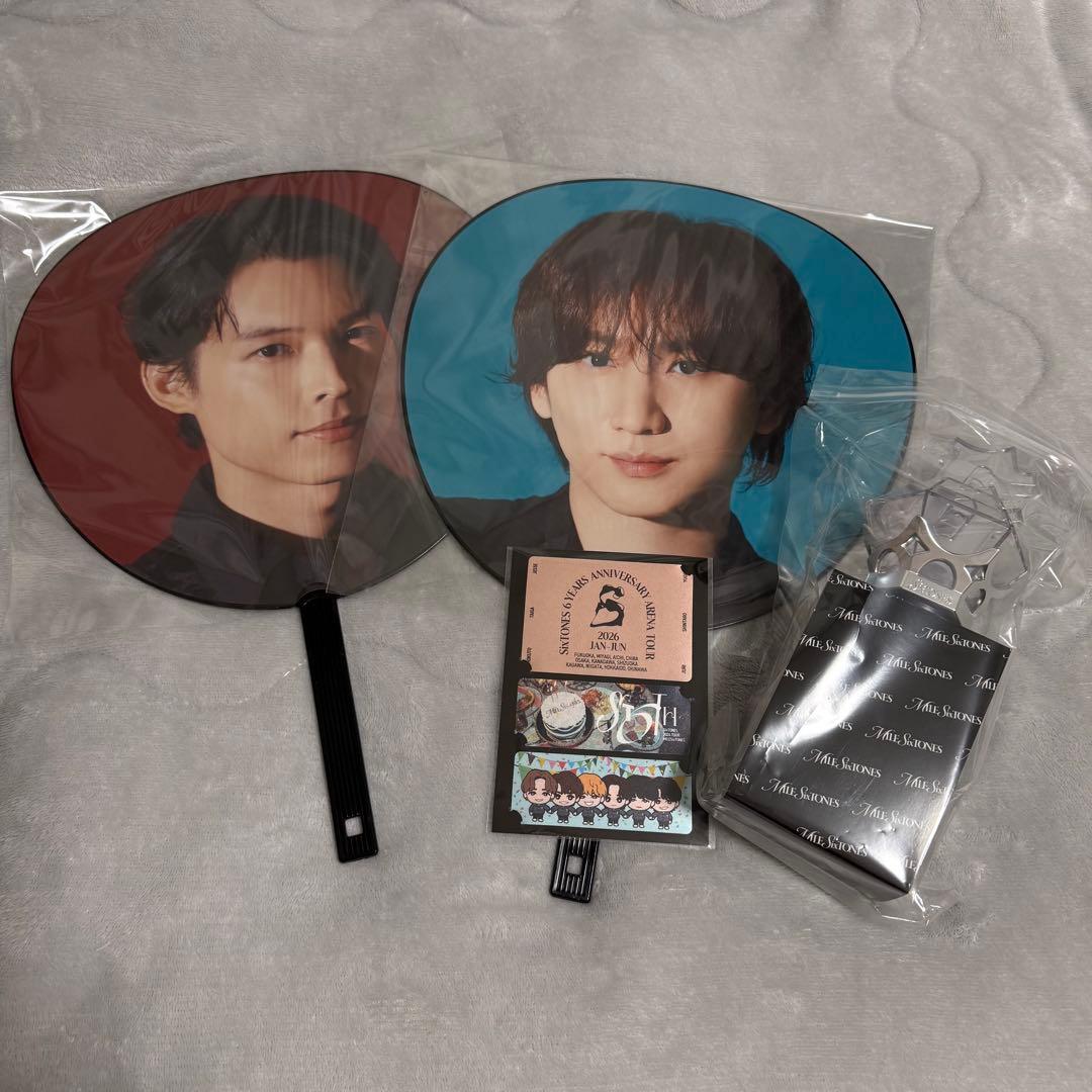 SixTONES MILESixTONES ペンライト うちわ ステッカー