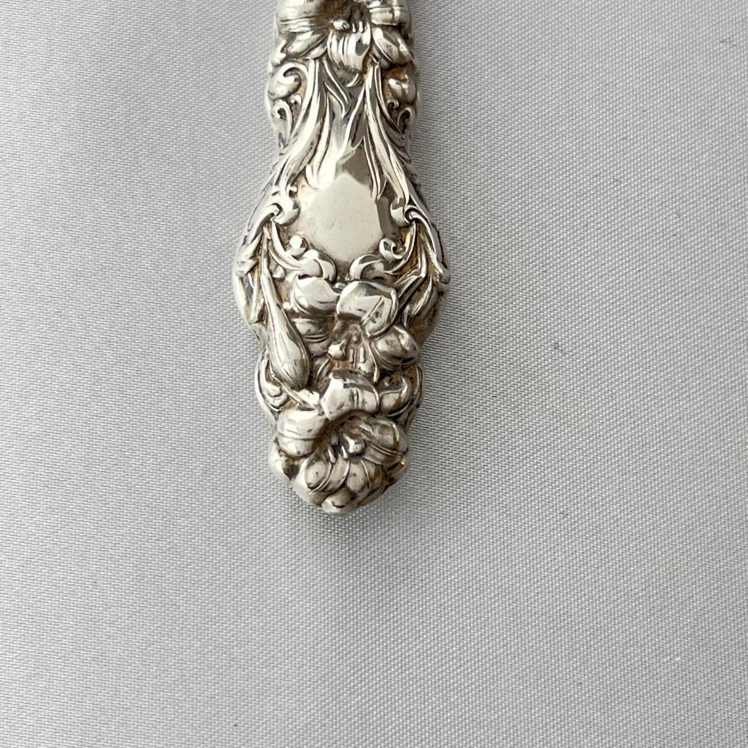 【Gorham】 アールヌーボー レターオープナー / レターナイフ【純銀】