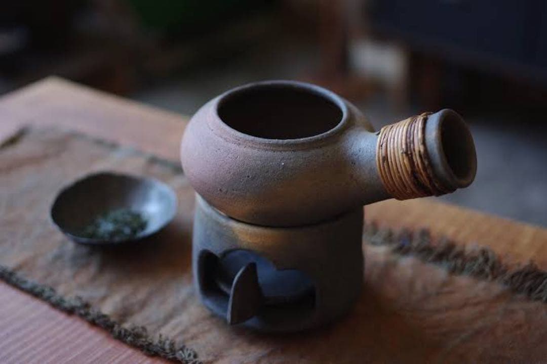 山崎さおり　茶香炉　ミニ焙烙　作家物　茶道具