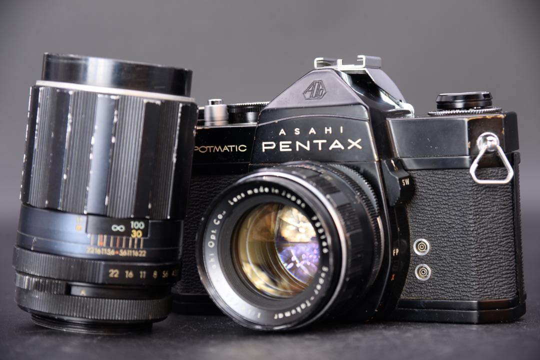 ペンタックス SP & Takumar 55mm f1.8 135mm f3.5