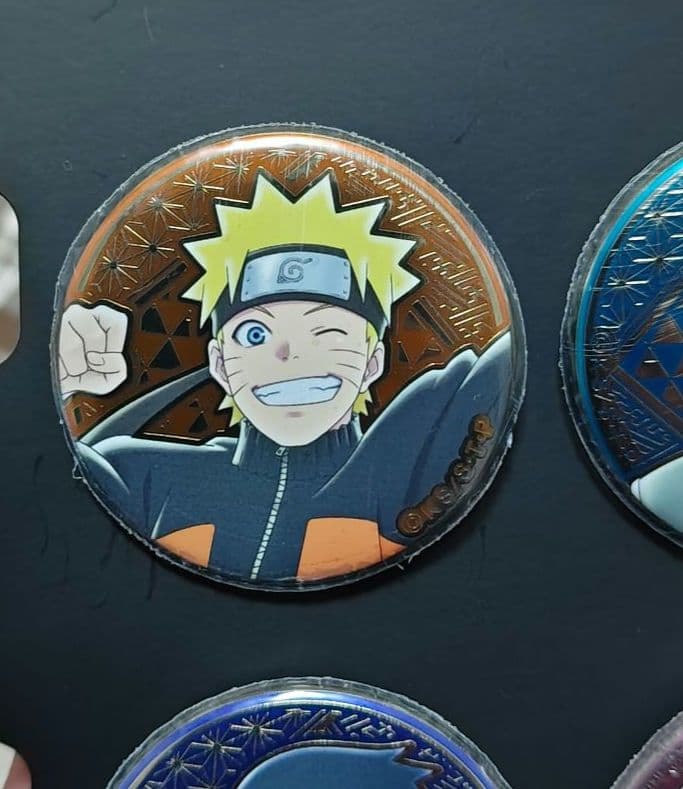 NARUTO　うずまきナルト　缶バッジ　富士急ハイランド　木ノ葉隠れの里5周年